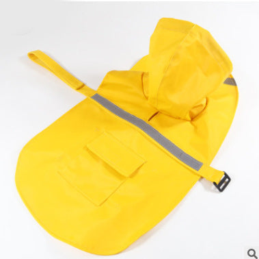 Hunderegenponcho wasserdicht und reflektierend