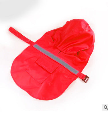 Hunderegenponcho wasserdicht und reflektierend