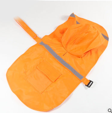 Hunderegenponcho wasserdicht und reflektierend