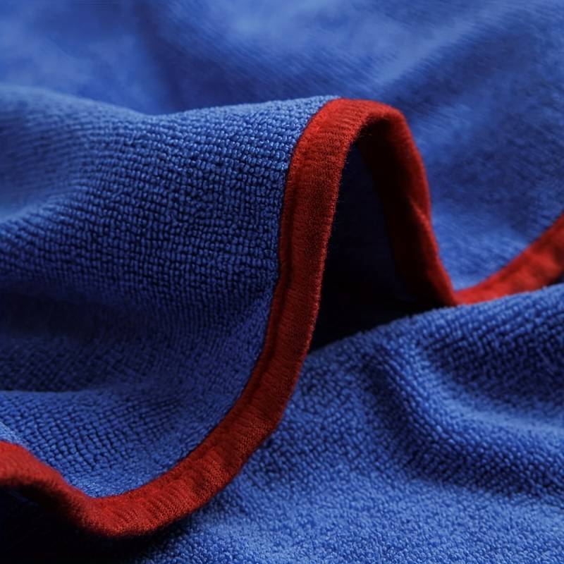 Hundebademantel aus Microfaser mit Klettverschluss