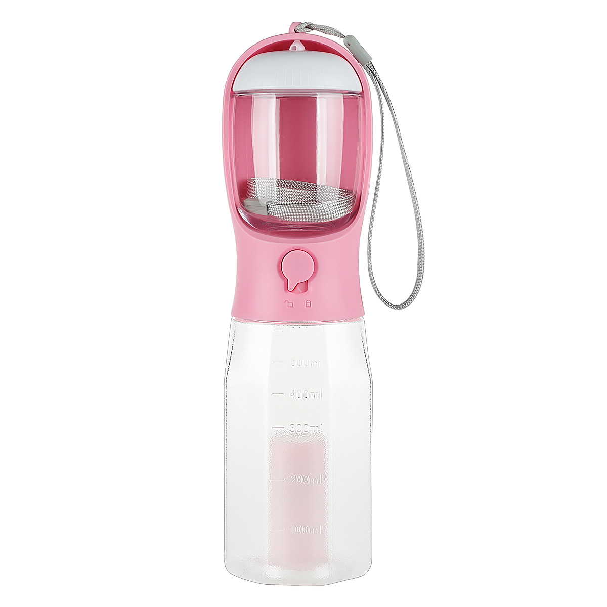 Multifunktionale Hund & Katze Wasserflasche Travel Buddy 3-in-1 Wasser Leckerli Kottüten