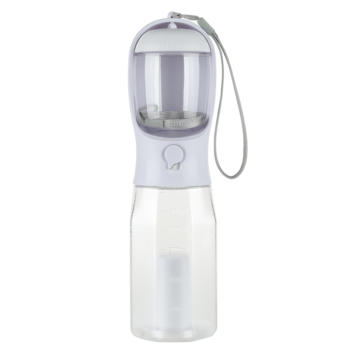 Multifunktionale Hund & Katze Wasserflasche Travel Buddy 3-in-1 Wasser Leckerli Kottüten