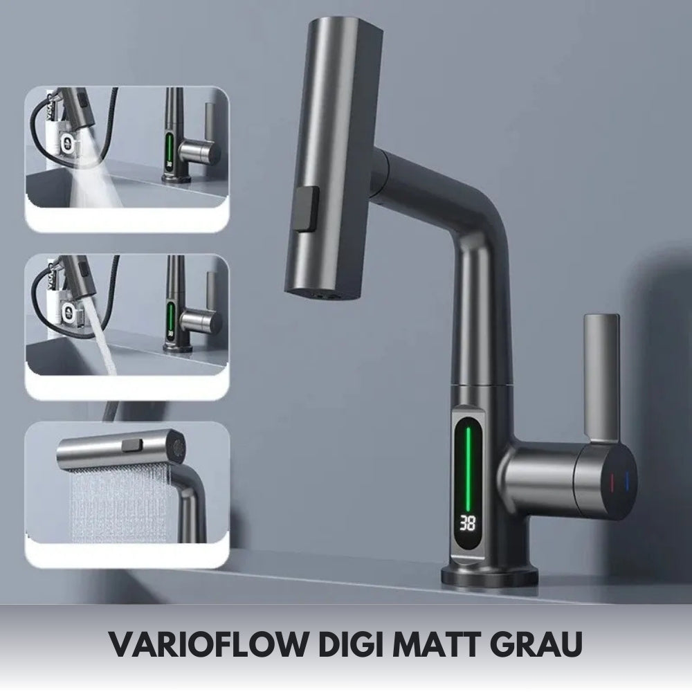 VarioFlow Digi 7-in-1 Smarte Armatur für Küche und Bad