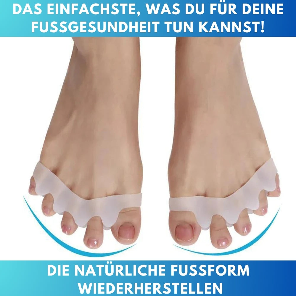 Zehentrenner Zehenspreizer aus Silikon