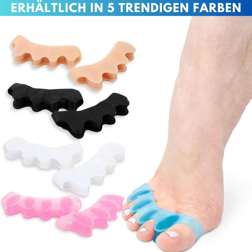 Zehentrenner Zehenspreizer aus Silikon