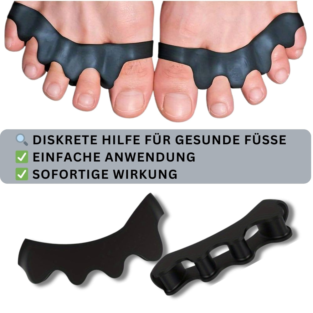 Zehentrenner Zehenspreizer aus Silikon